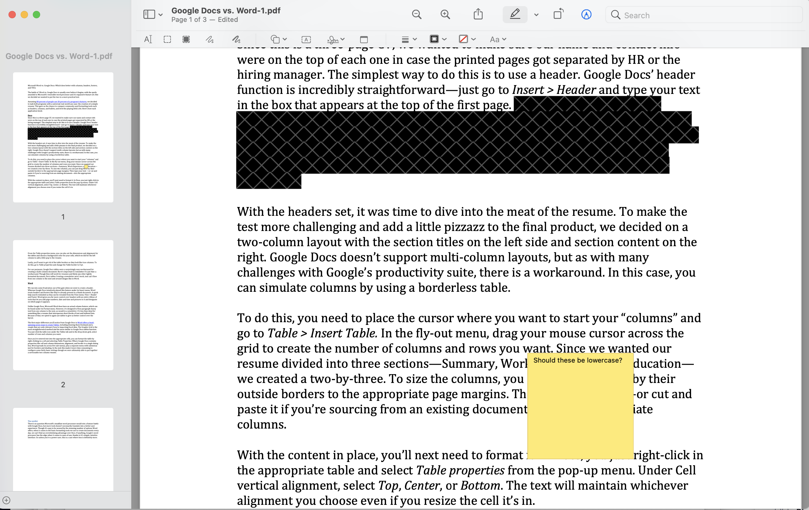 Editor de PDF do Apple Preview - Melhor opção gratuita para usuários de Mac