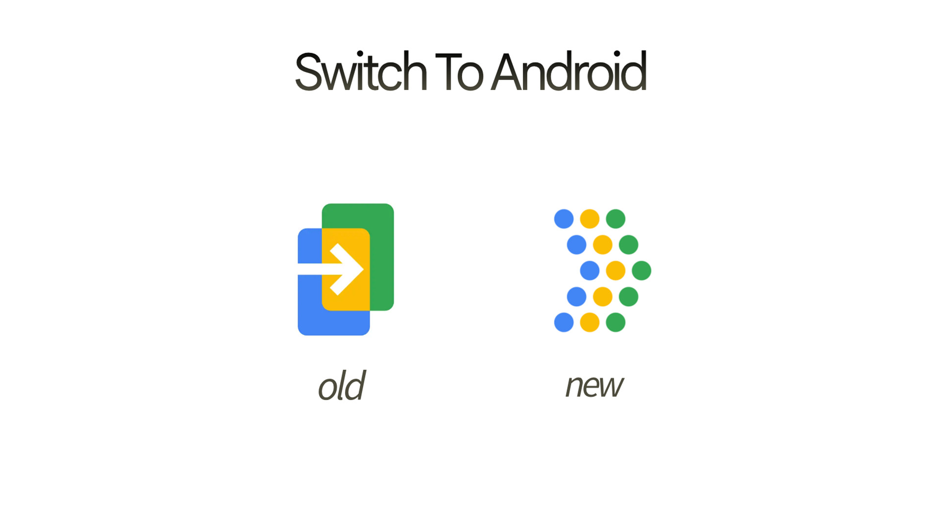 Novo logotipo do Siwtch para Android Novo logotipo do Siwtch para Android