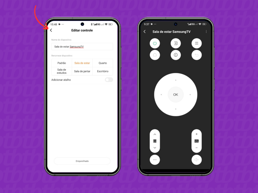 Pareando a sua TV com seu smartphone via Mi Remote