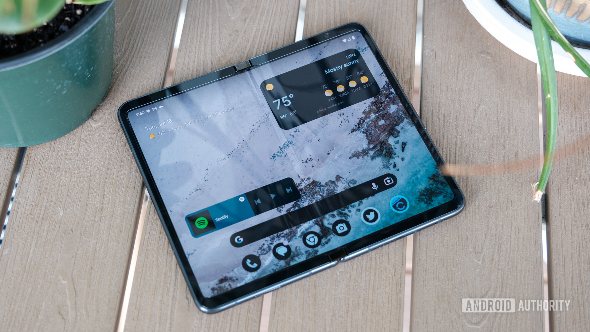 tela interna do google pixel