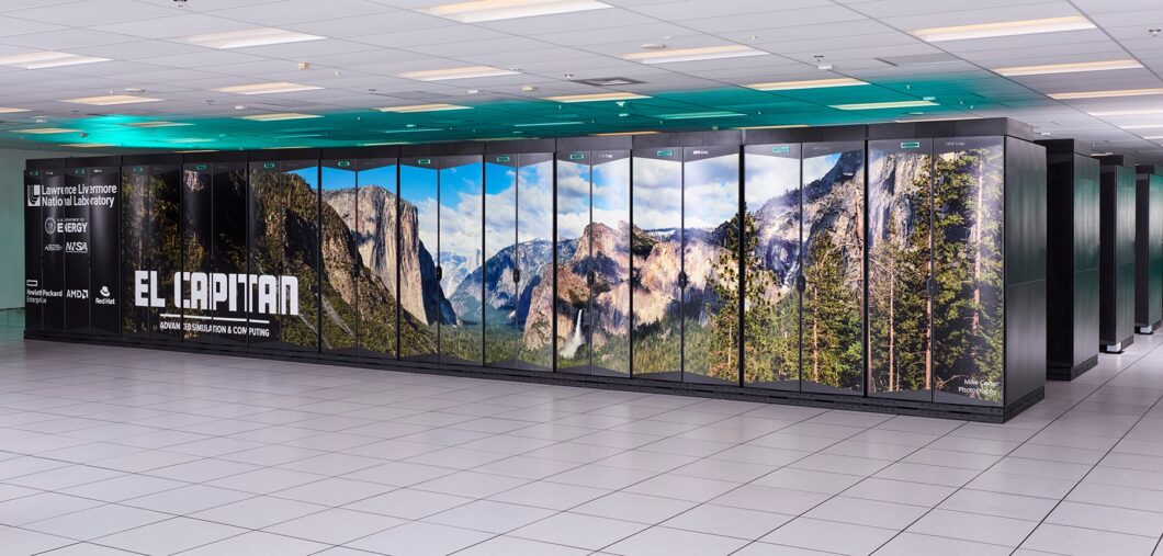 Supercomputador El Capitan (imagem: divulgação/LLNL)