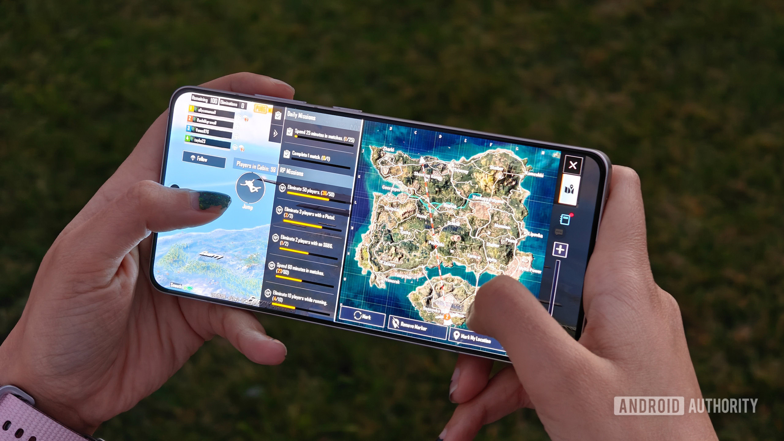 Imagem de análise de jogos do OnePlus 13R