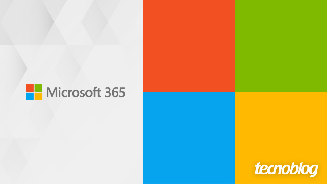 Imagem mostra o logotipo do Microsoft 365 