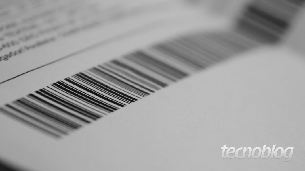 C&oacute;digo de barras de um boleto banc&aacute;rio