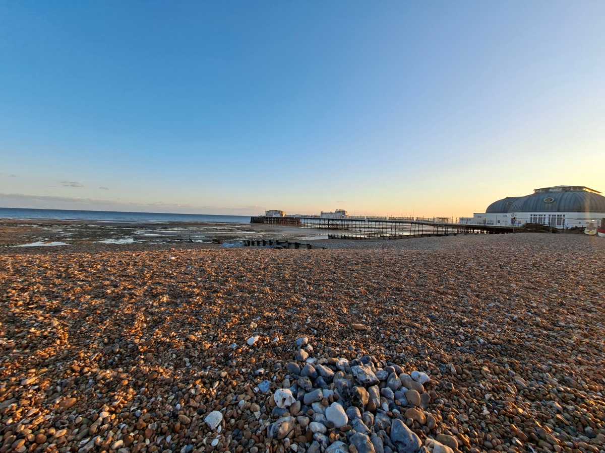 Samsung Galaxy A56 camera sample pier 0 point 5x