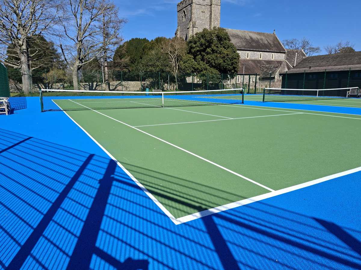 Samsung Galaxy A56 camera sample tennis court