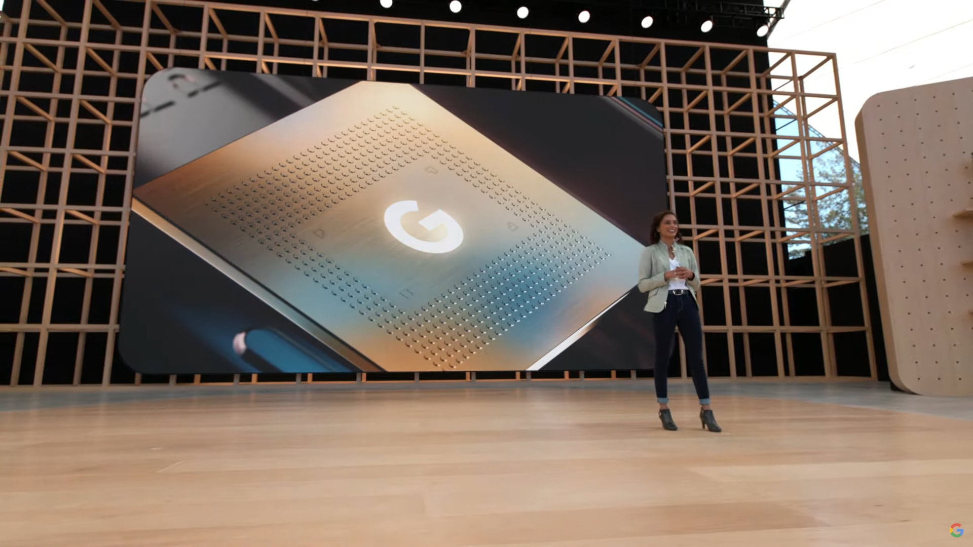 Tensor Google IO 2022 no pixel 6a