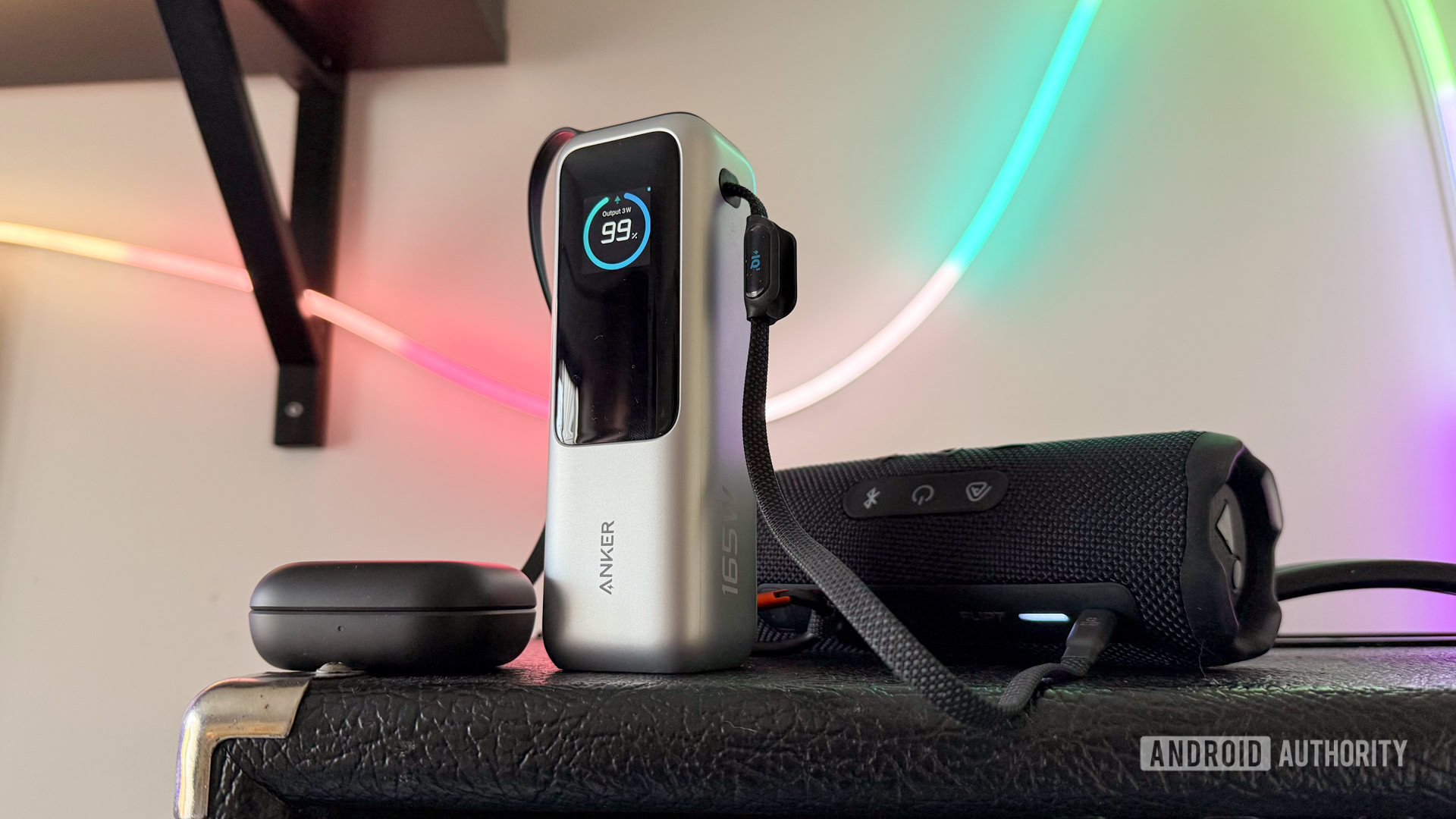 Banco de pot&ecirc;ncia para laptop Anker 25.000mAh 165W1