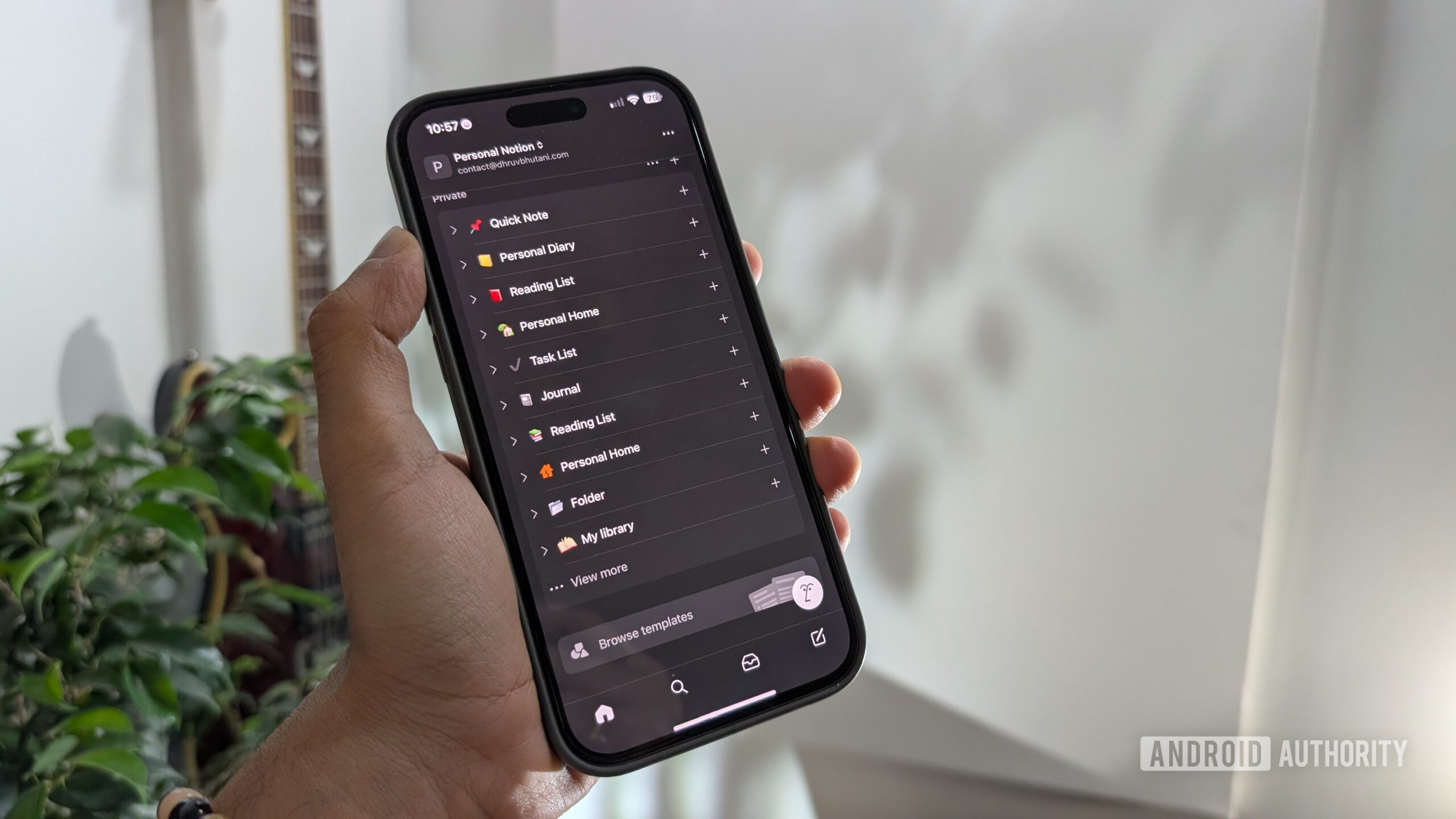 noção no telefone noção no telefone