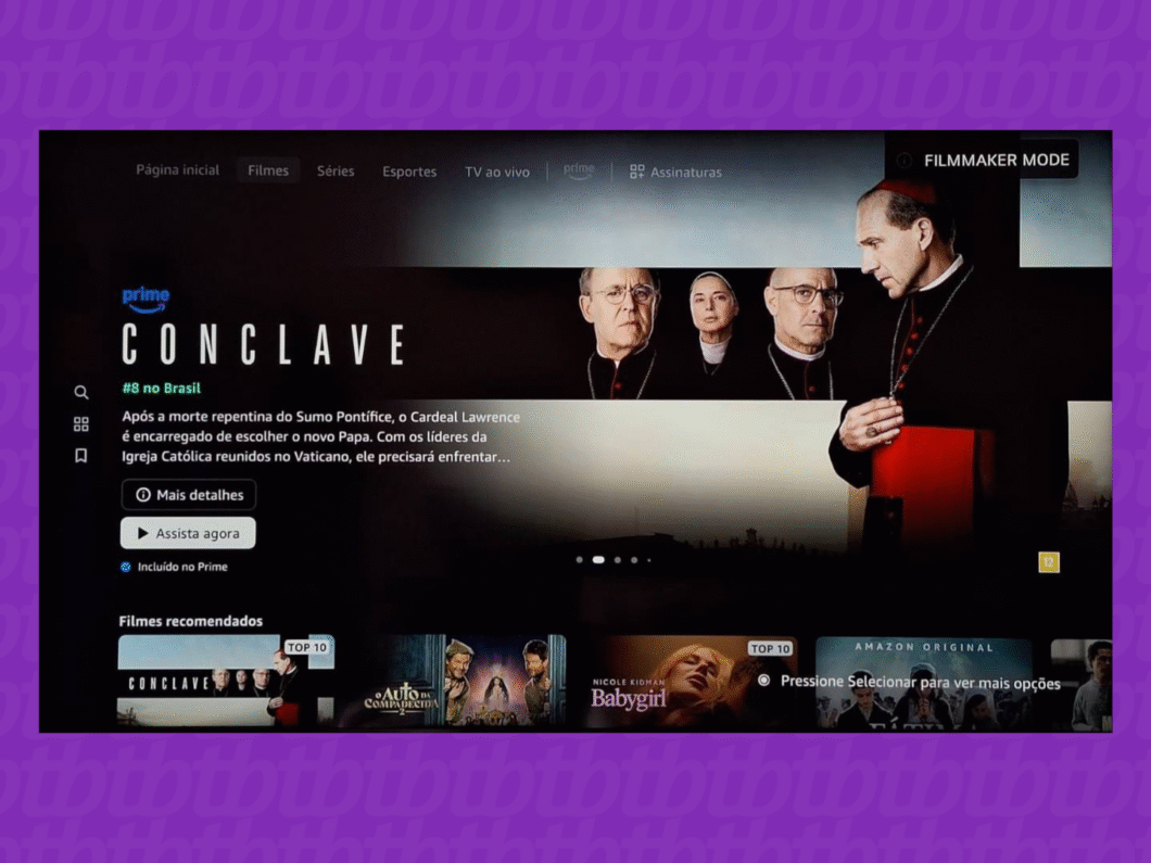 O aplicativo do Prime Video pode acumular arquivos tempor&aacute;rios que atrapalham o streaming