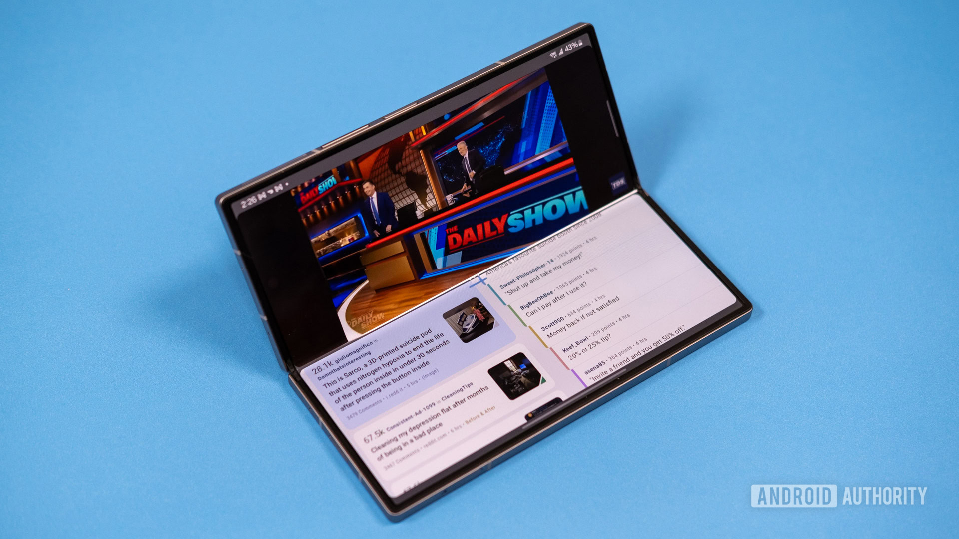 Samsung Galaxy Z Fold 6 multitarefa 2