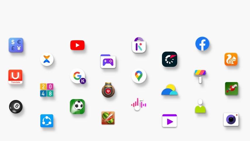 ilustra&ccedil;&atilde;o da KaiStore do KaiOS