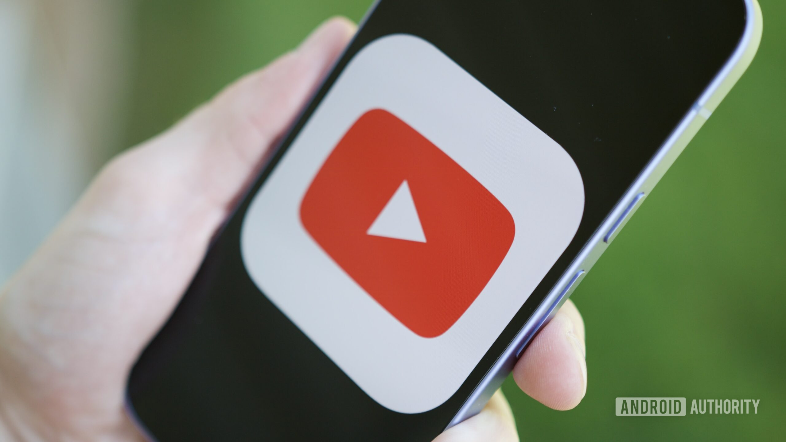 ícone do aplicativo logotipo do youtube herói do telefone android O logotipo do YouTube em um telefone Android.