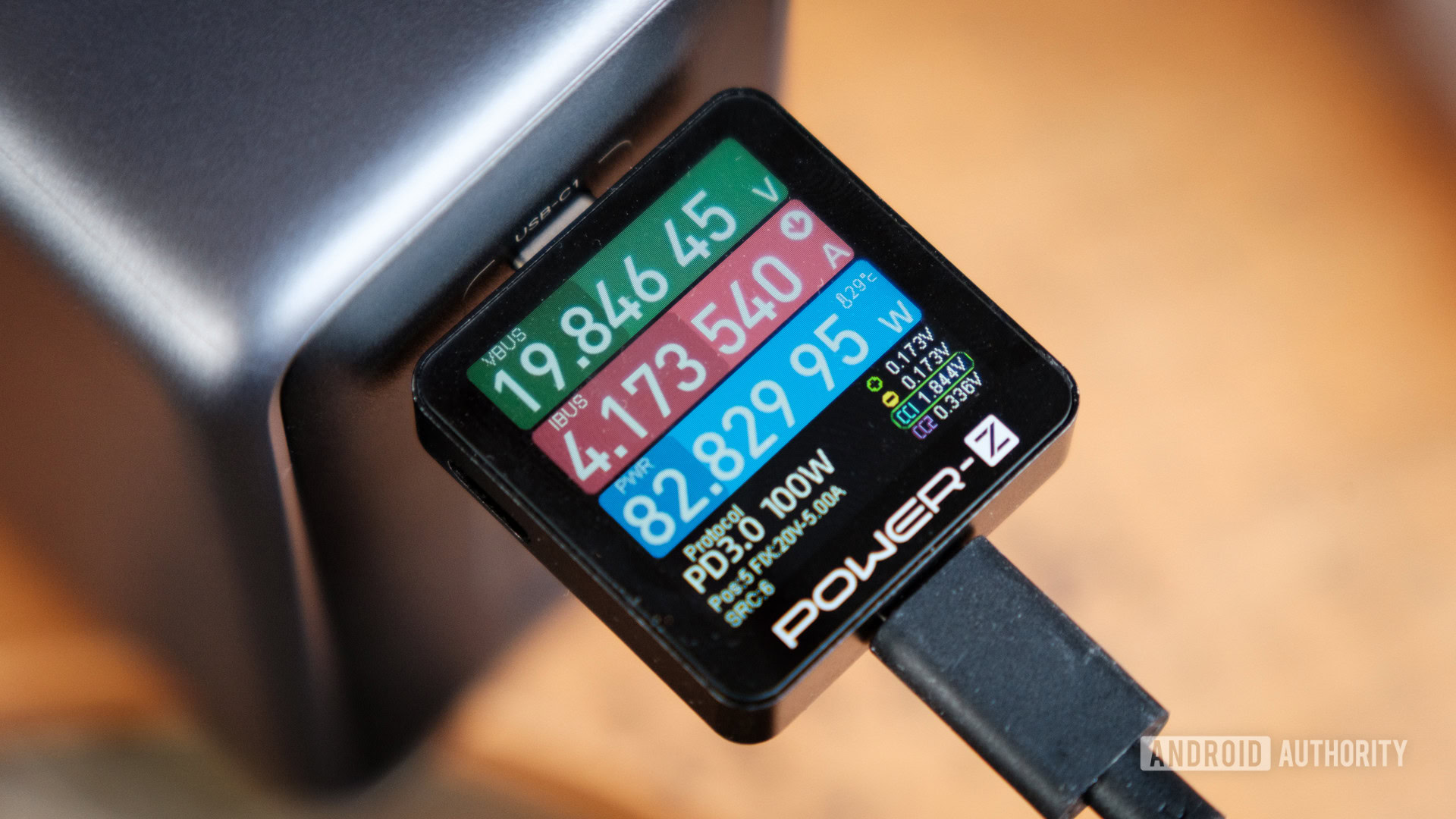 Testador de carregamento USB C 100W Testador de carregamento USB C 100W