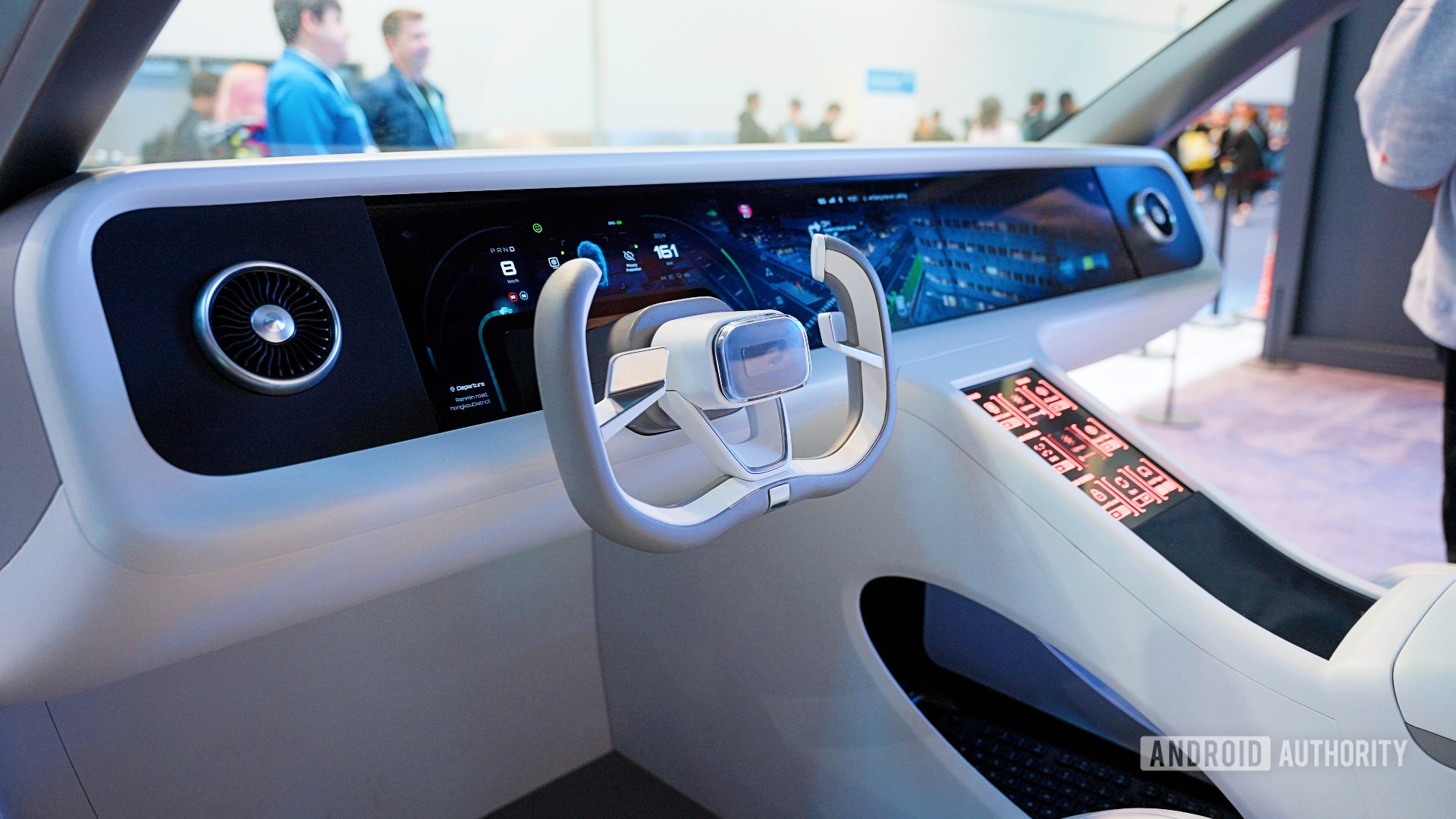 Exibi&ccedil;&atilde;o automotiva do TCL CSOT