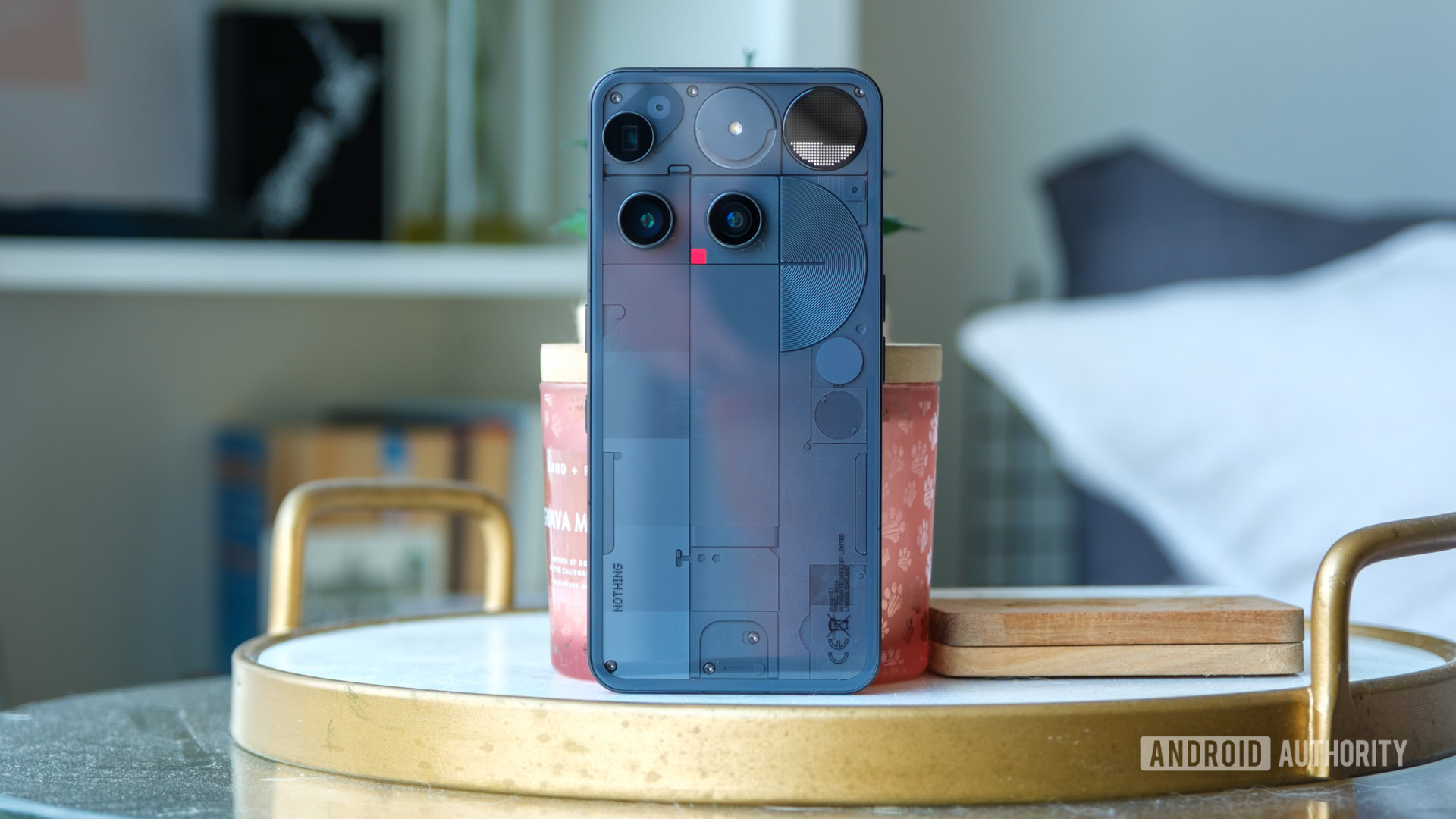 Nada herói traseiro do Phone 3