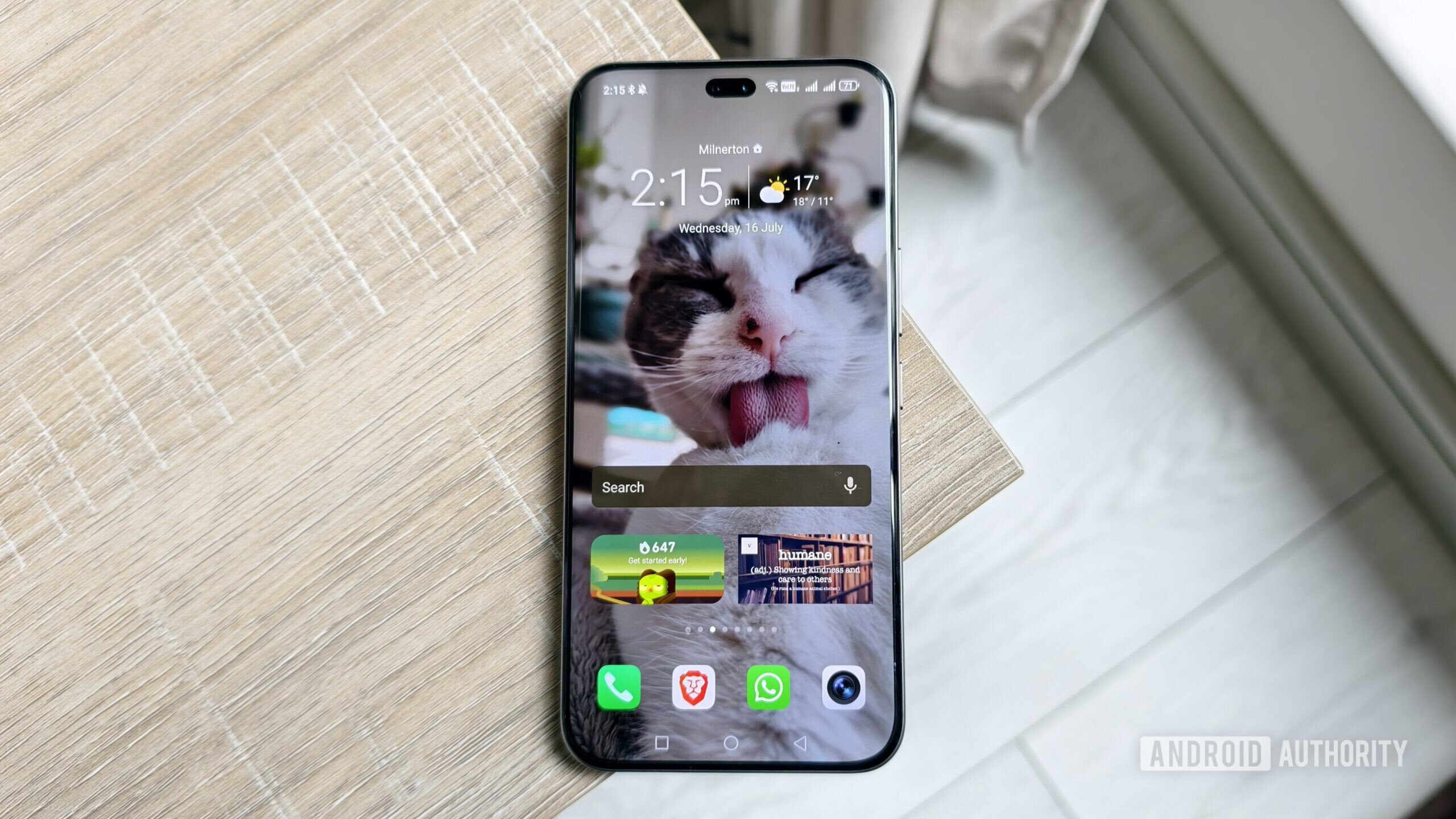 widgets na tela inicial de um telefone Android widgets na tela inicial de um telefone Android