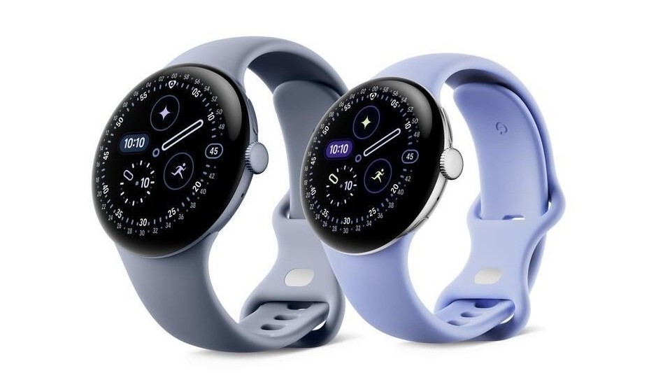 Pixel Watch 4 in Moonstone and Silver both sizes