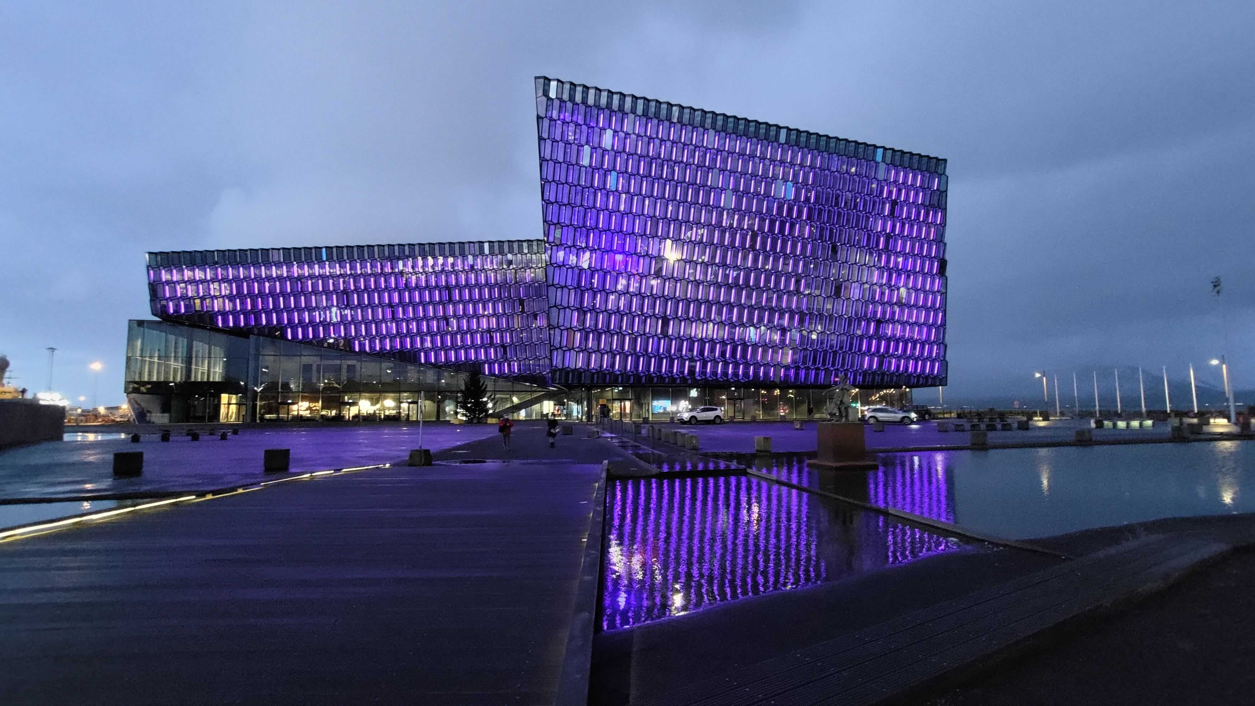 Harpa concert hall in Reykjavík, Iceland