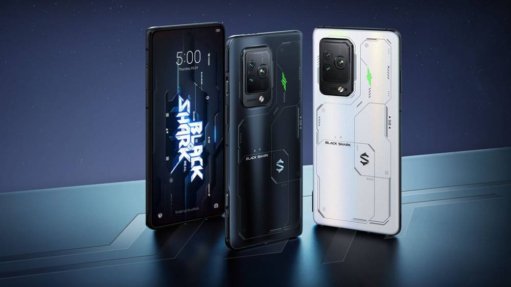 imagem da linha de celular gamer Black Shark 5 Pro