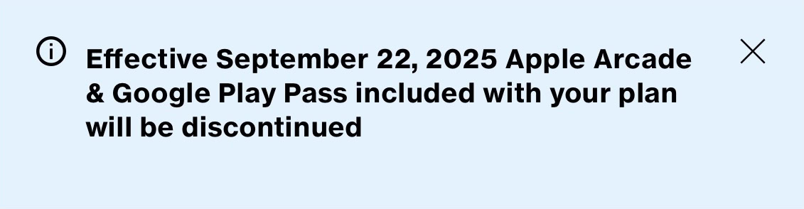 Verizon removendo a arcade da maçã e o Google Play Pass Pass Verizon removendo a arcade da maçã e o Google Play Pass Pass
