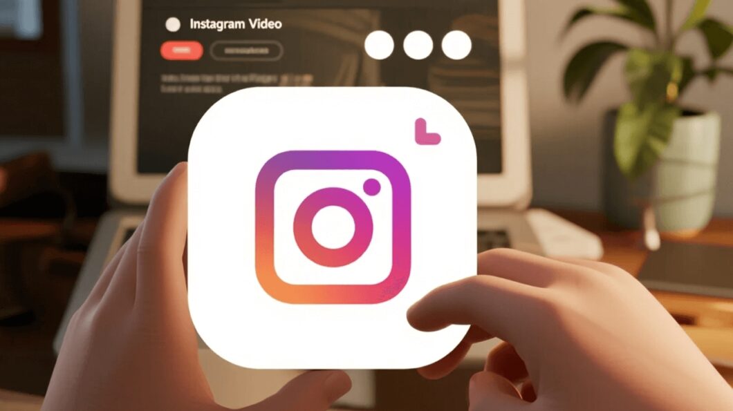 Ilustra&ccedil;&atilde;o mostrando o &iacute;cone do Instagram