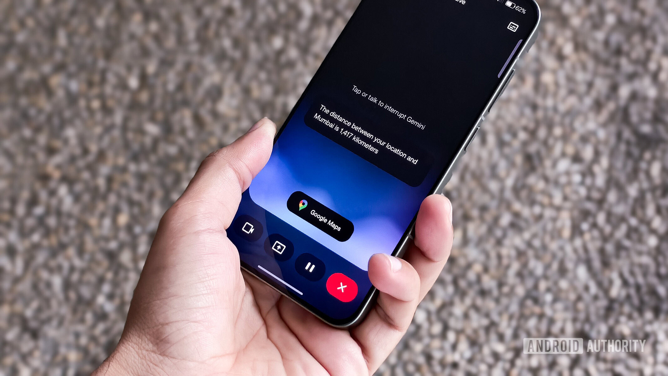 Extensão do Google Gemini Live Maps Extensão do Google Gemini Live Maps