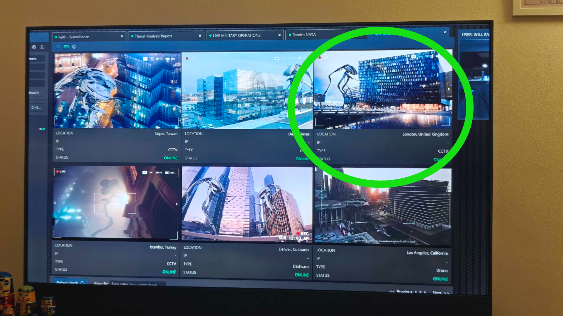 War of the Worlds 'Government data centres'