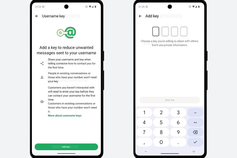 WhatsApp testa senha para proteger nome de usuário