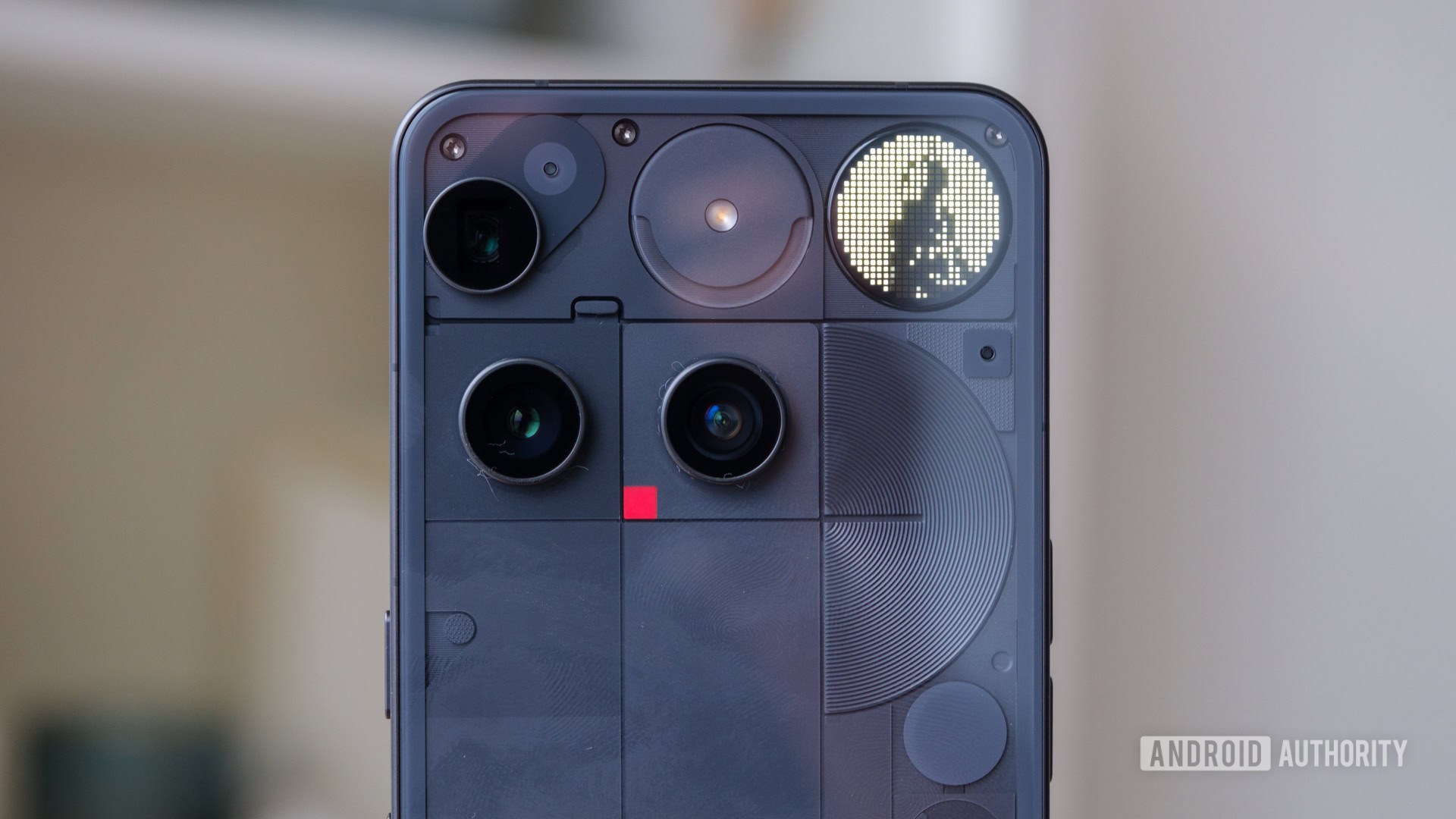 Nada telefone 3 espelho de glifo Nada telefone 3 espelho de glifo