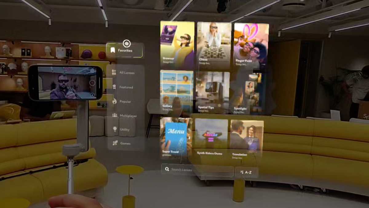 Snap OS 2.0 demo Lens gallery2