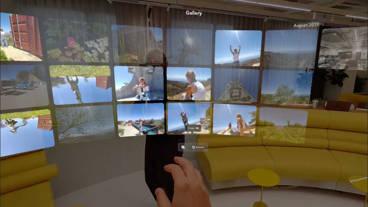Snap OS 2.0 demo Gallery app