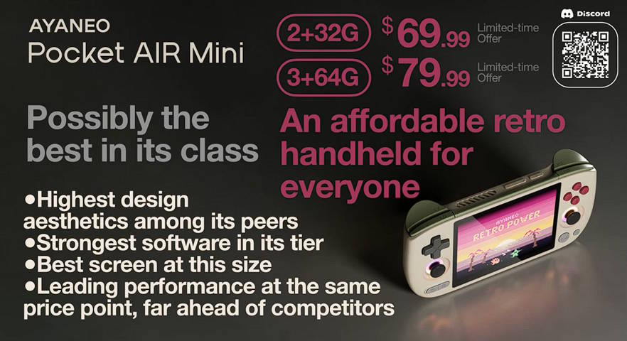 Ayaneo Pocket Air Mini PRECOS