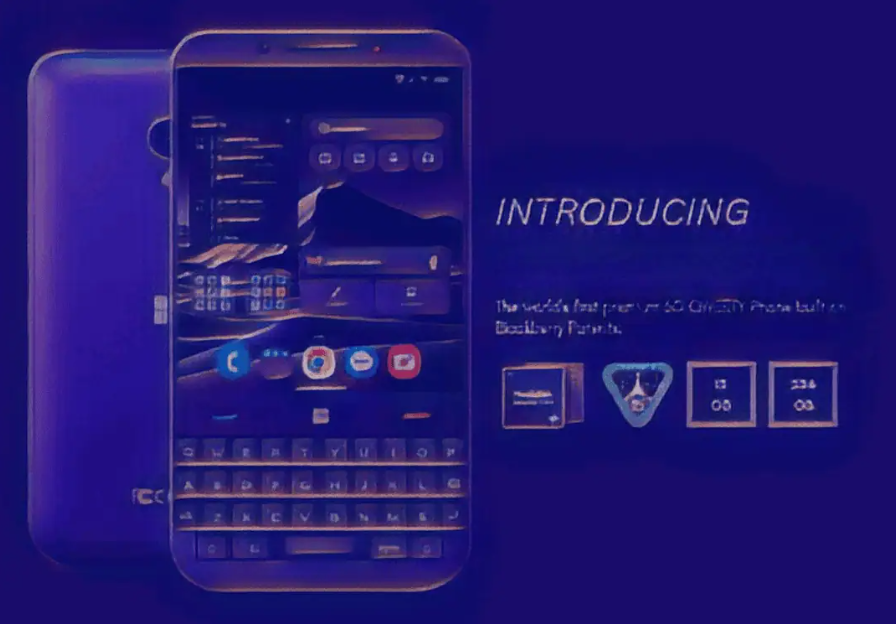 BlackBerry 2025 UK startup slideshow