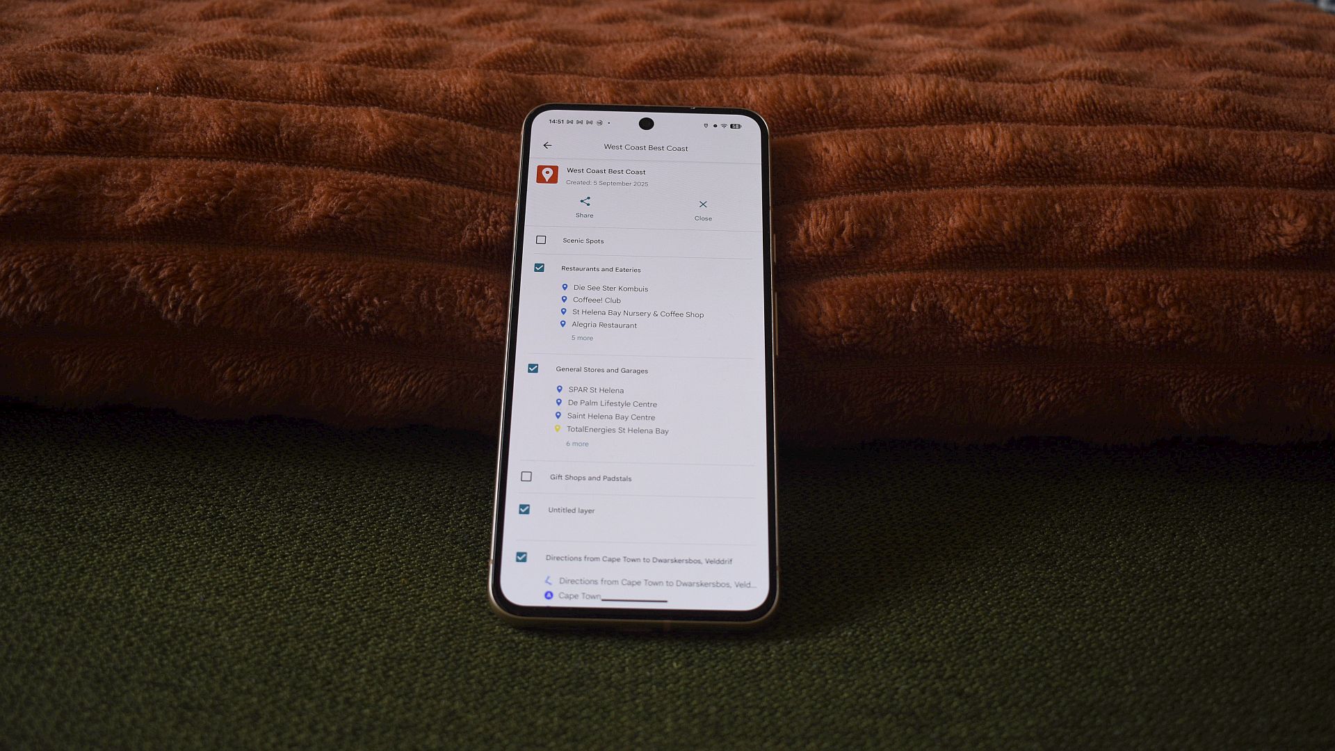 Google mapeia meus mapas mapa personalizado Exemplo 1