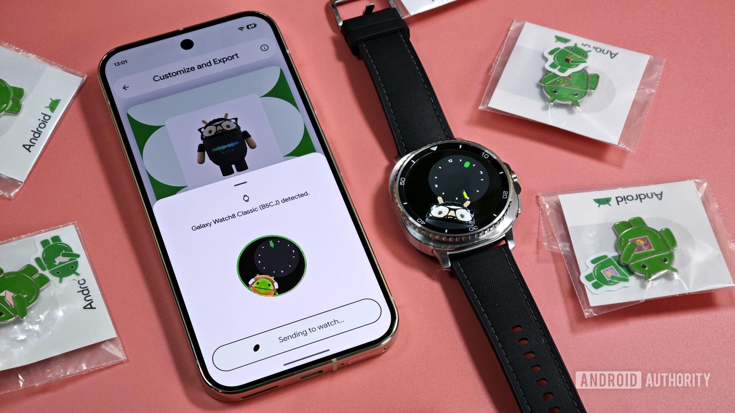Androidify On Wear OS Hero Image