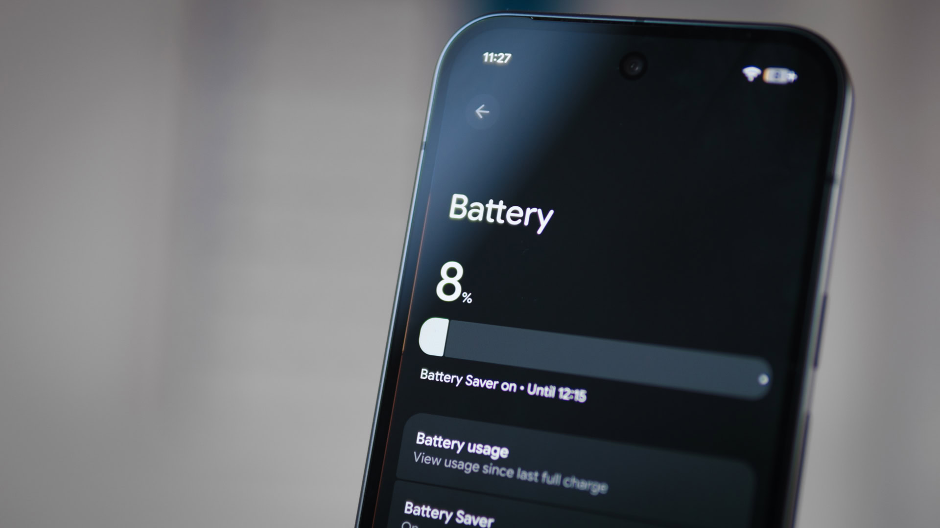 Bateria restante do Google Pixel 10 Bateria restante do Google Pixel 10