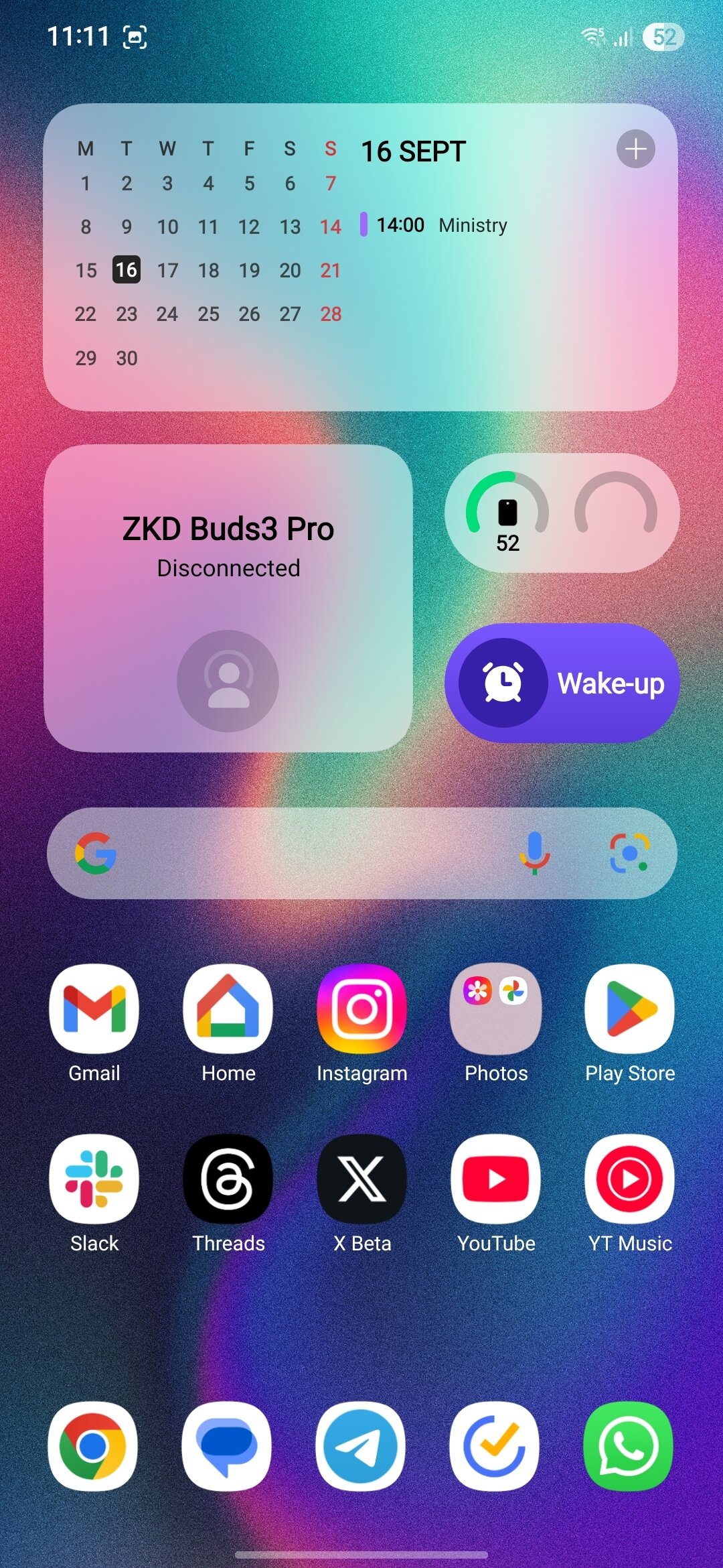Pilhas de widgets (2)