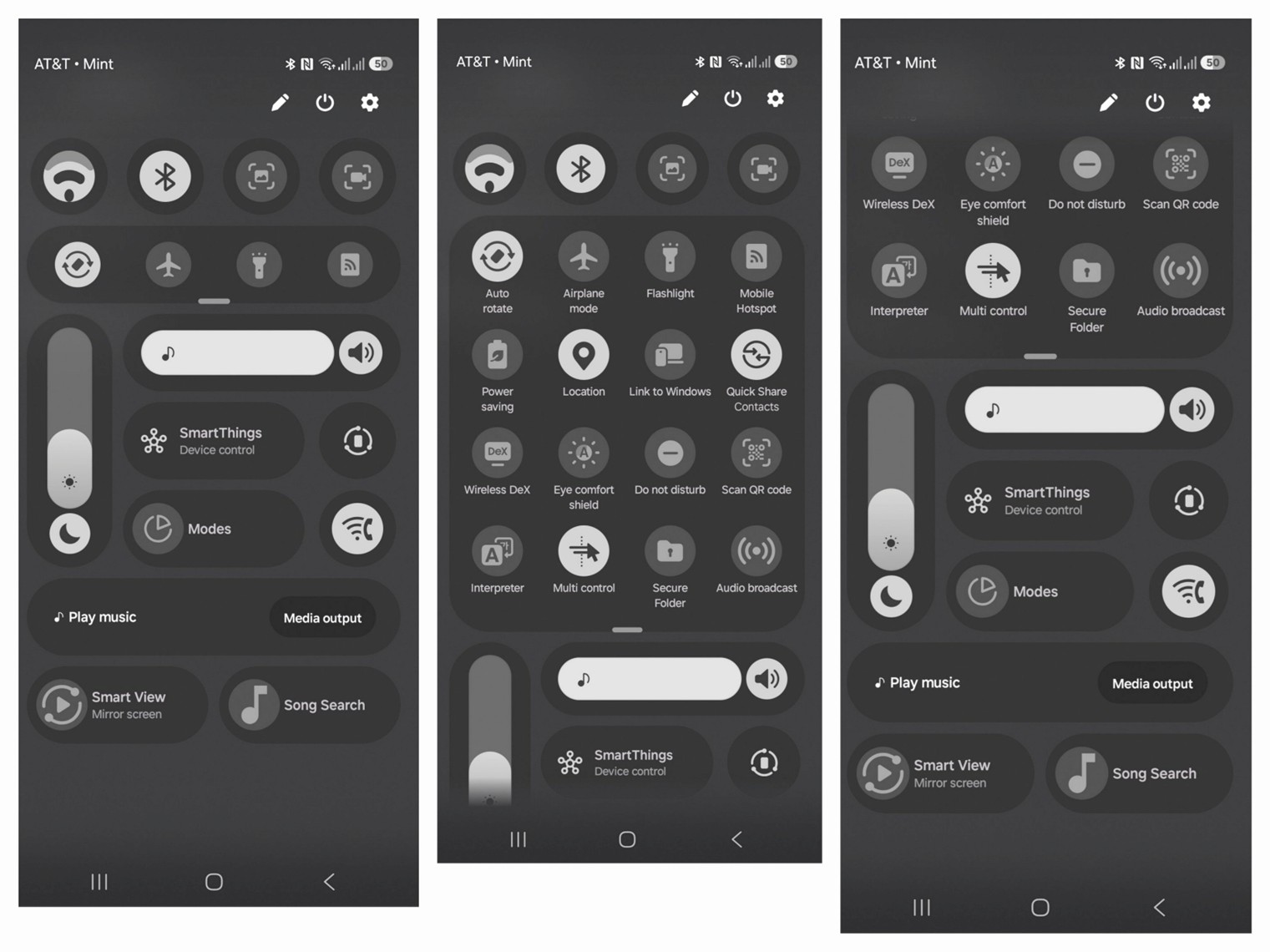 Samsung One UI 8.5 Vazamento de controle totalmente personalizável Samsung One UI 8.5 Vazamento de controle totalmente personalizável
