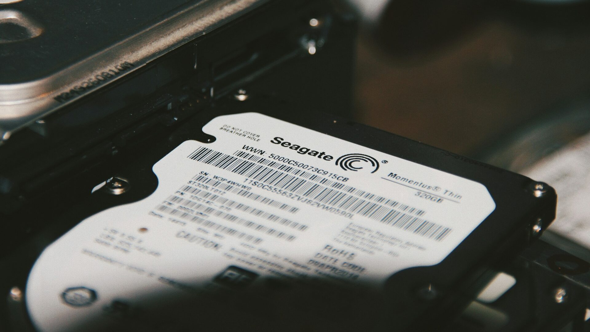 imagem de um HD SATA