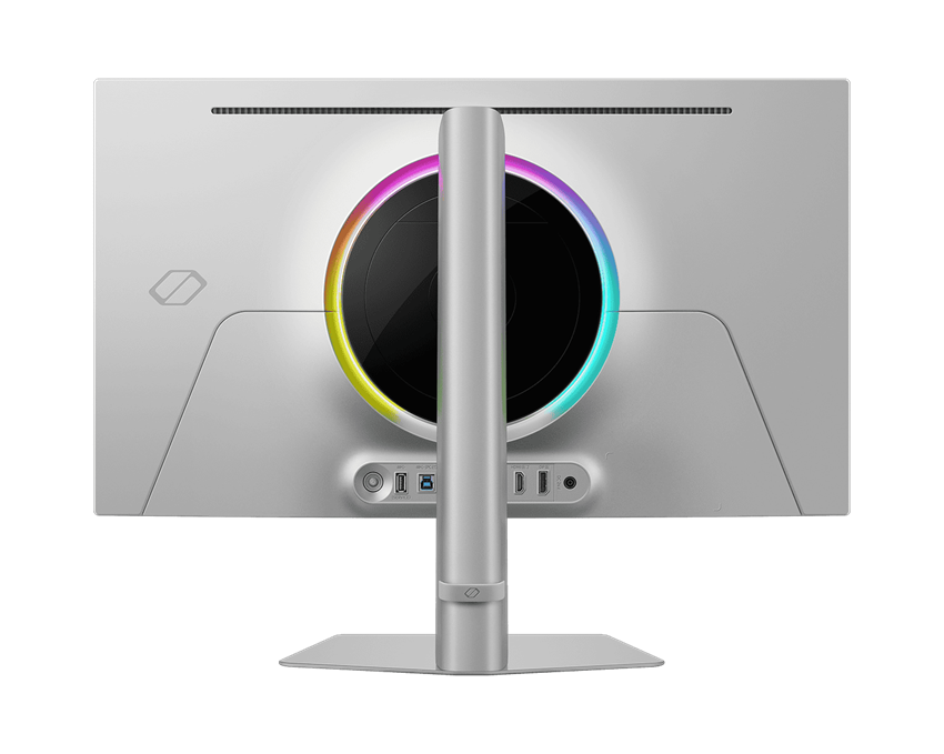 Traseira do Samsung Odyssey OLED G6 500 Hz