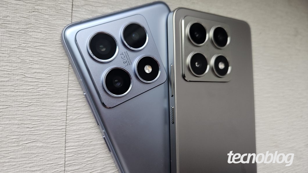Xiaomi 14T Pro e Xiaomi 14T têm diferenças nos processadores e sensores de imagem (Foto: Isabela Giantomaso/Tecnoblog)