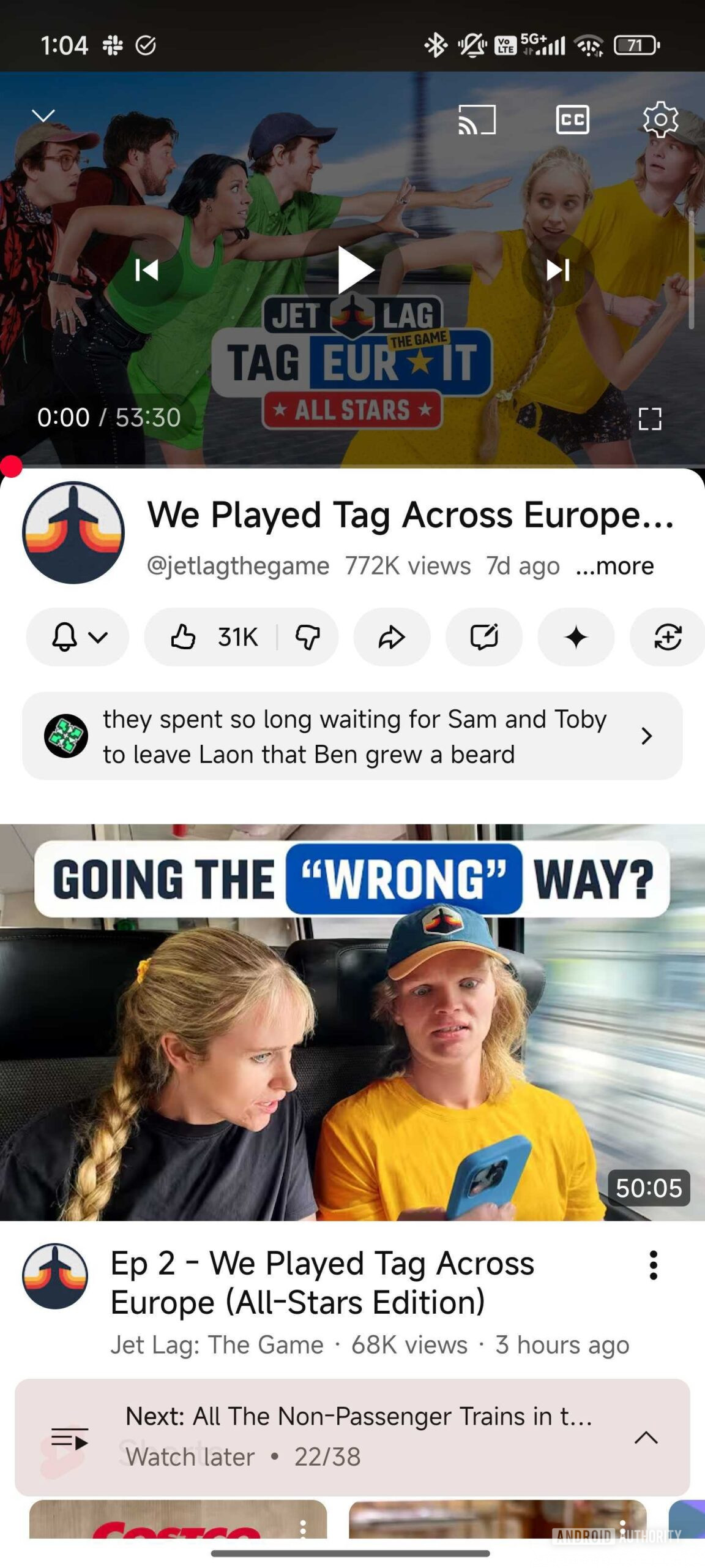 YouTube nova interface do usuário