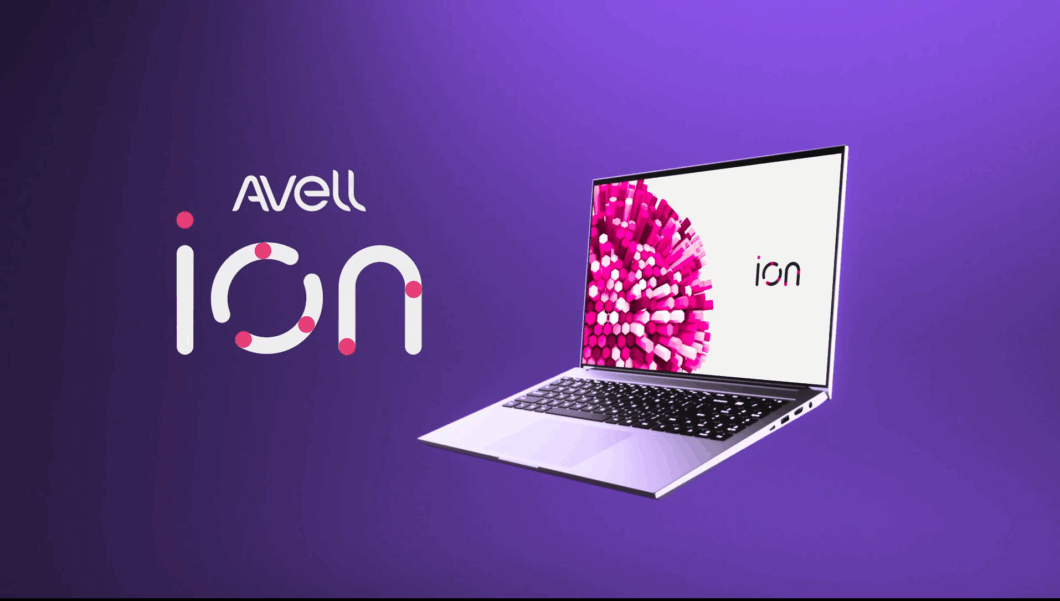 Ilustração da linha Avell Ion