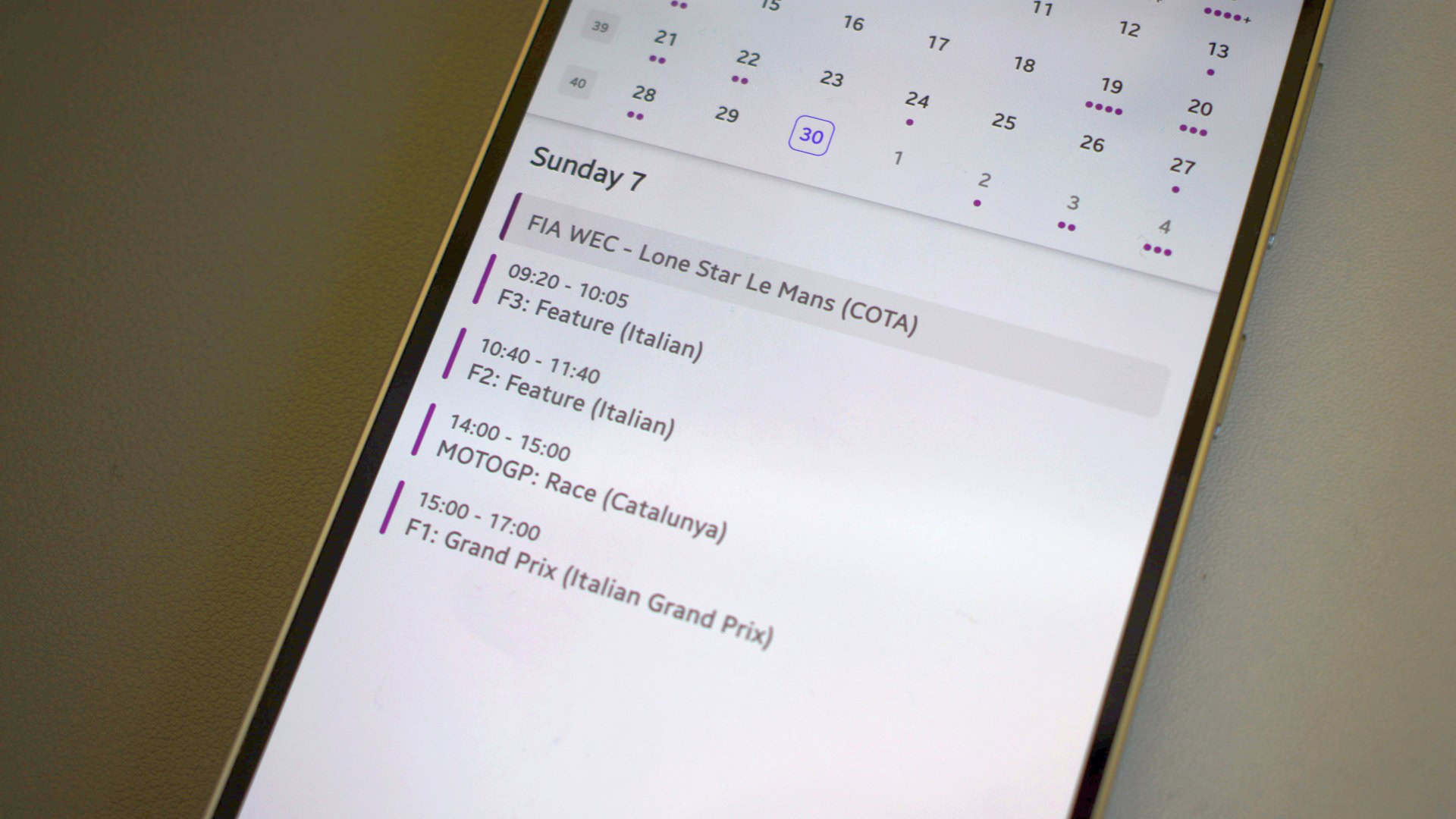 Calendário de prótons Calendário do Google 3 Calendário de prótons Calendário do Google 3