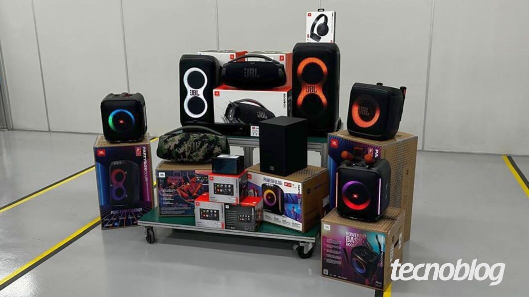 Produtos da JBL que já são ou serão produzidos pela Harman no Brasil