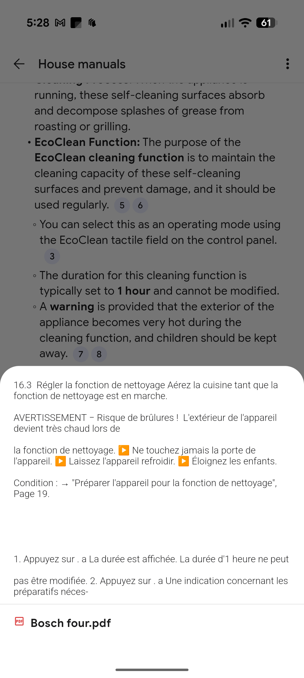 Notebooklm forno manual ausente símbolos
