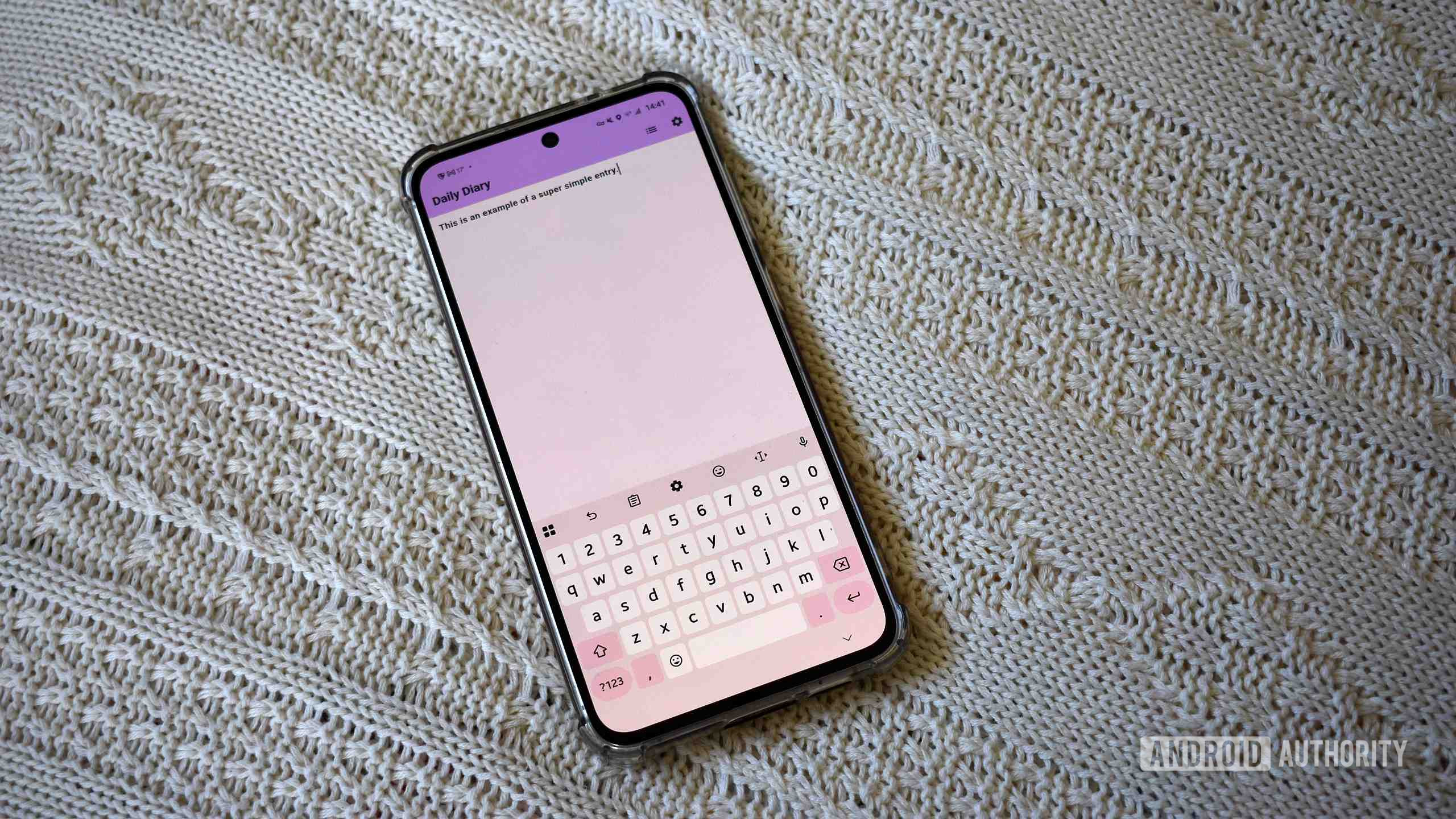 Diário diário diário App 1