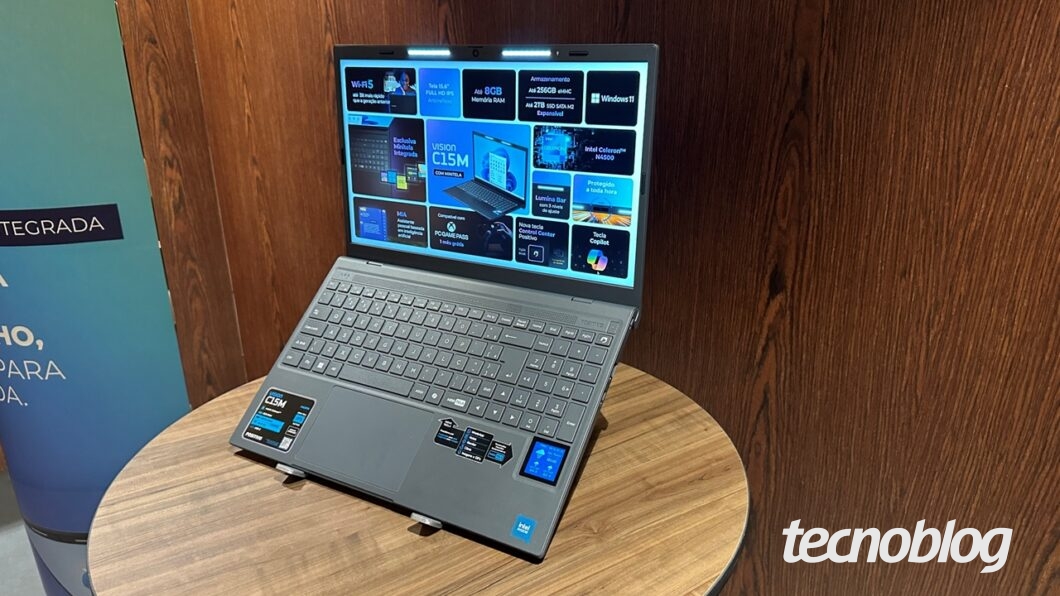 Notebook Positivo Vision C15M