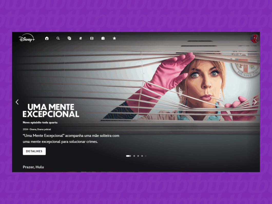 Explorando o catálogo da Hulu